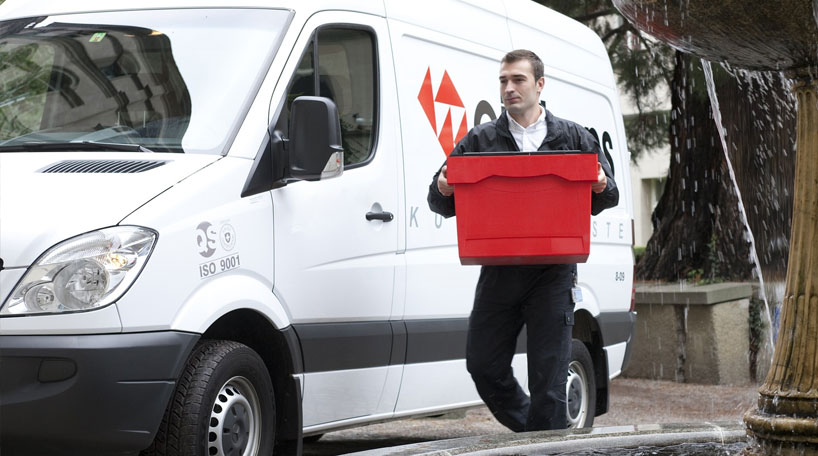 business van driver